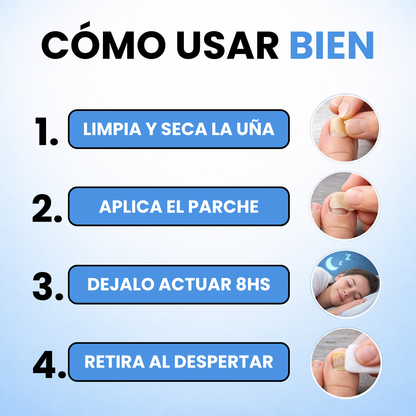 Onyclair® - Parches Naturales Para Tus Uñas