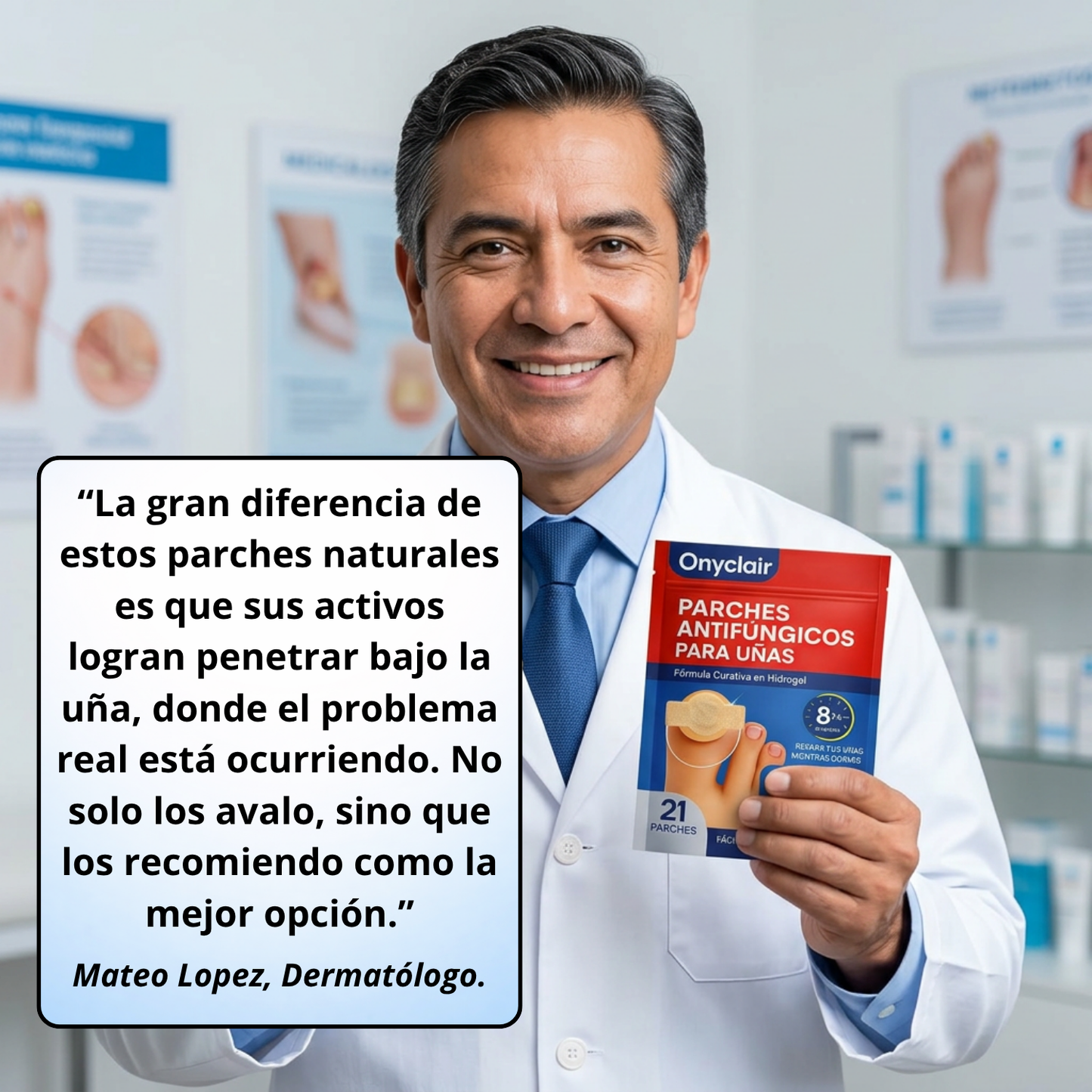 Onyclair® - Parches Naturales Para Tus Uñas