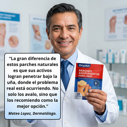 Onyclair® - Parches Naturales Para Tus Uñas