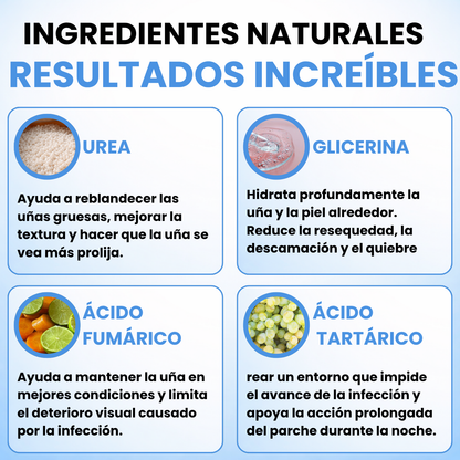 Onyclair® - Parches Naturales Para Tus Uñas